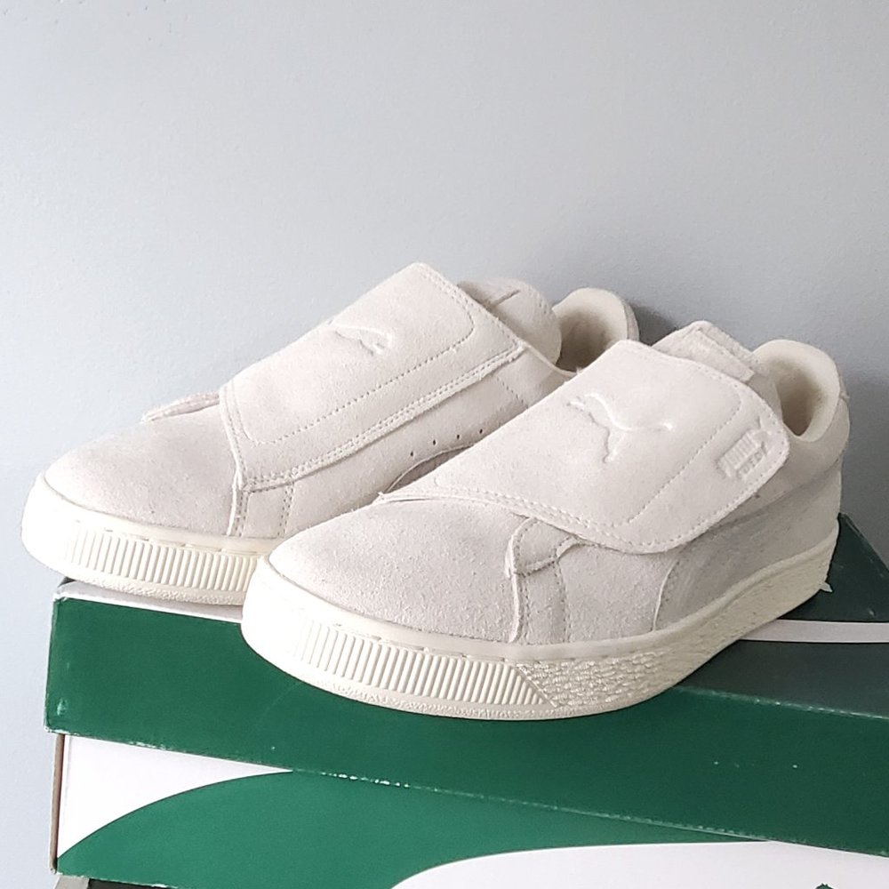 PUMA Suede Wrap Colorblocked Sneakers